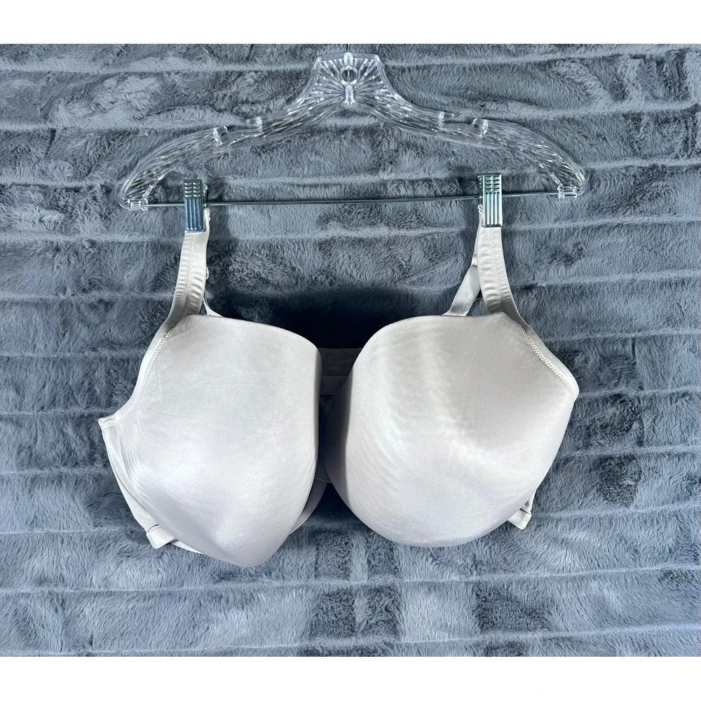 Lane Bryant Cacique Lightly Lined Full Coverage‎ Underwire Beige Bra 44F